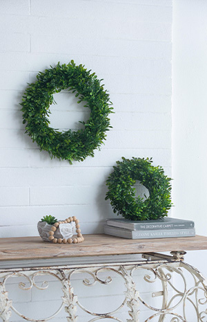 Faux Wreaths & Garlands