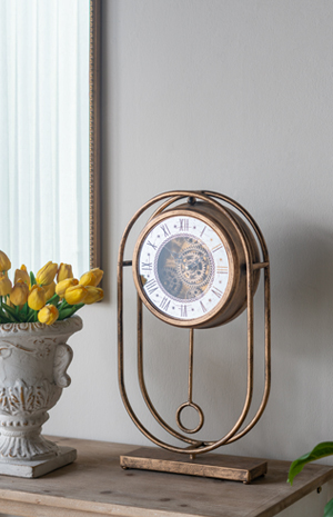 Tabletop Mirrors, Clocks & Art