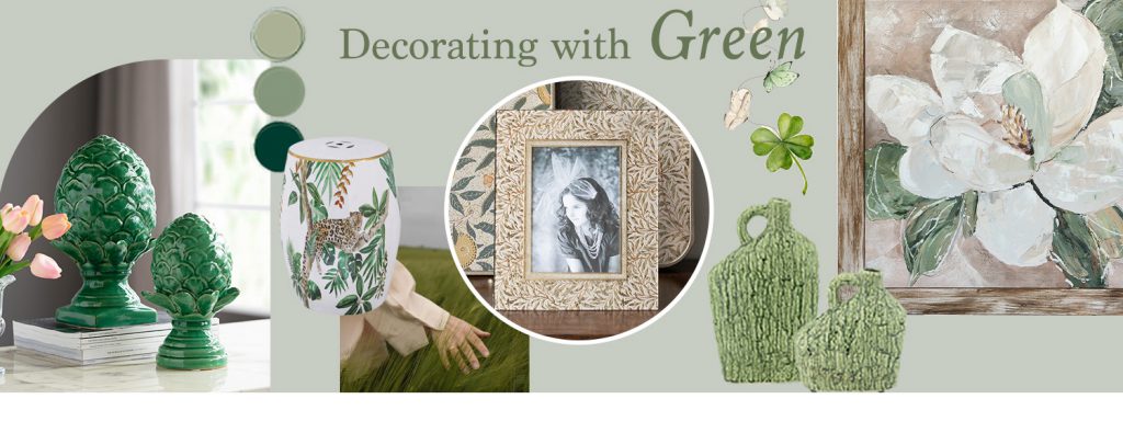 Decorating with Green